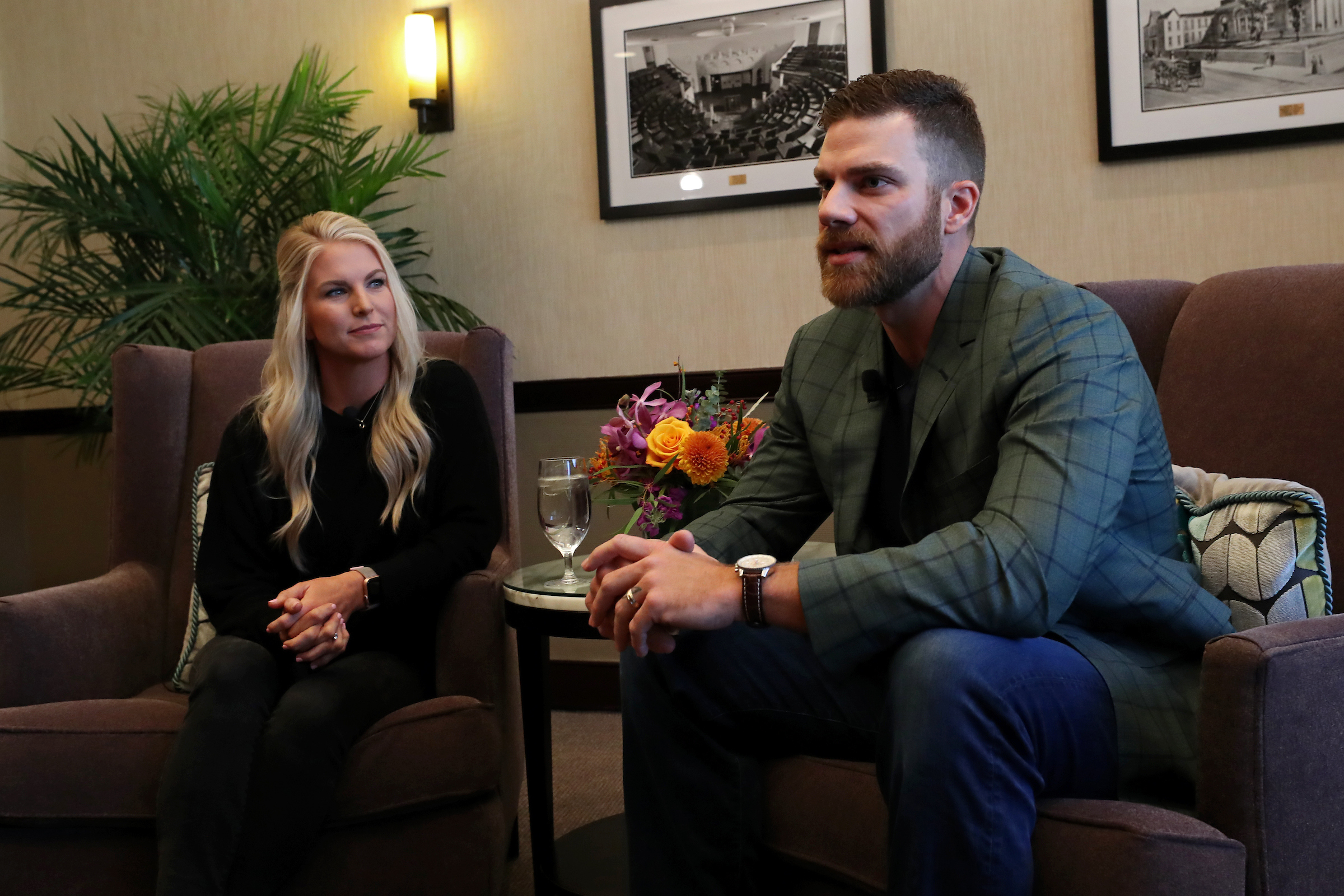 Chris Davis on $3 million donation: 'We want to do what we can to help  people out' 