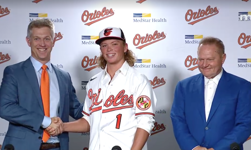 Orioles Select Jackson Holliday With No. 1 Pick In 2022 MLB Draft