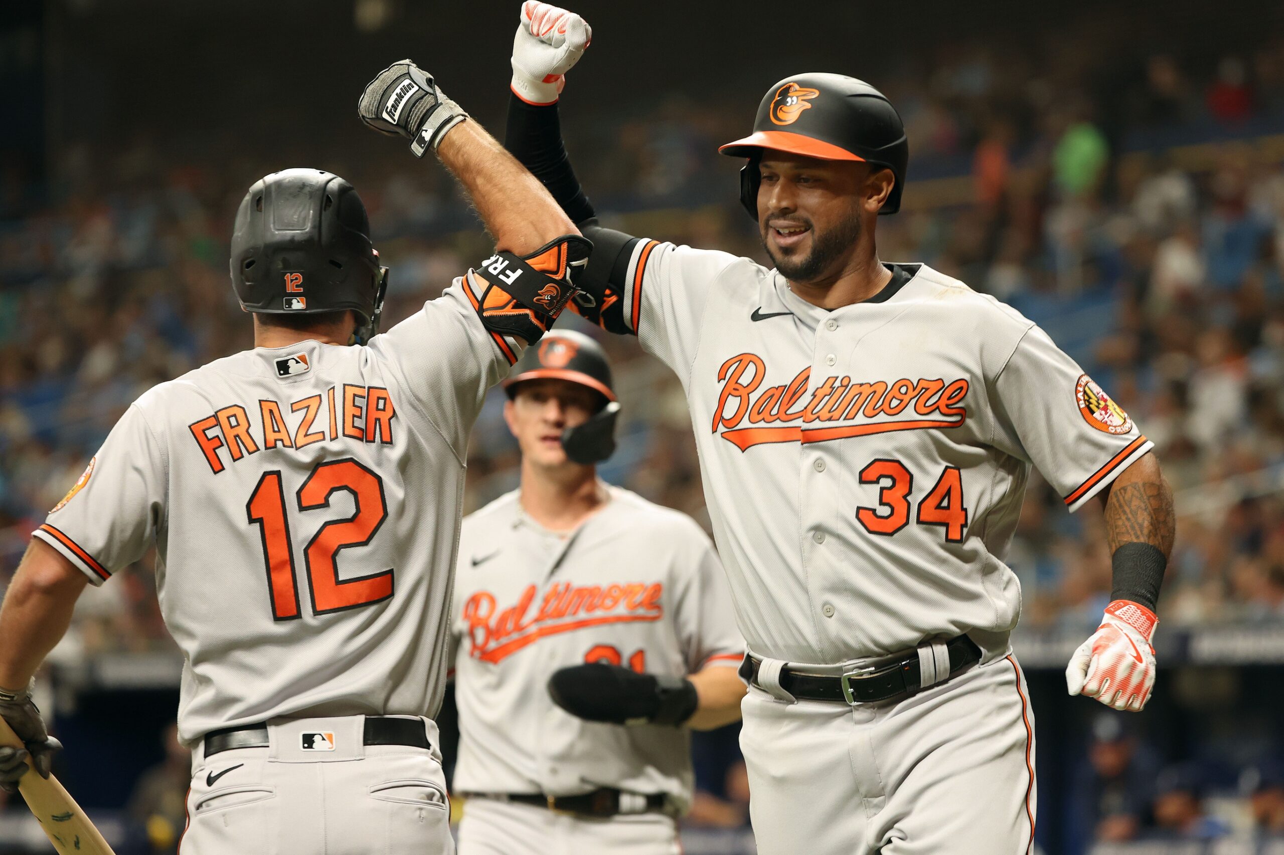 Orioles hang on to beat Rays, 8-6, cut lead to 4 games; 4 RBIs for ...
