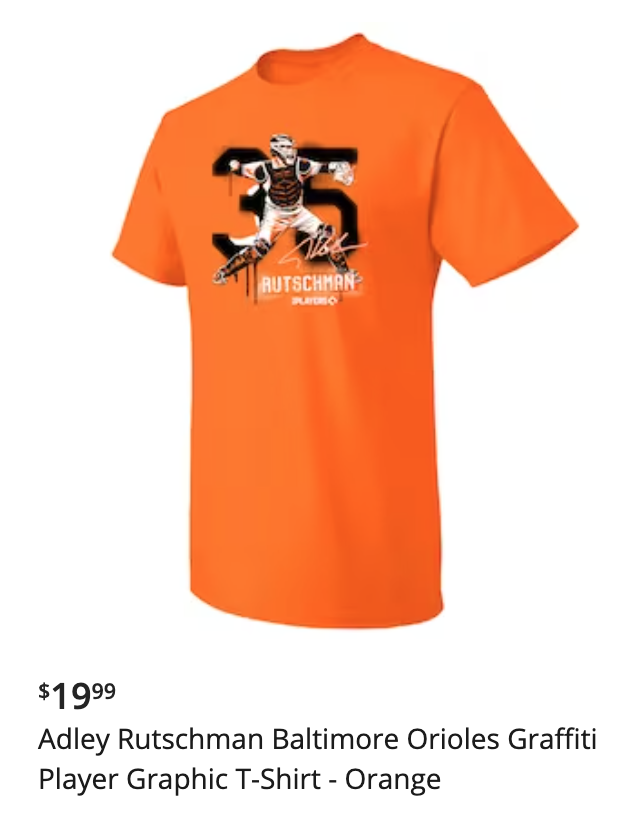 Jorge Mateo Baltimore Orioles Men's Orange RBI T-Shirt 