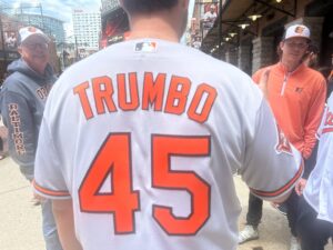 Orioles’ Jersey of the Game-Mark Trumbo