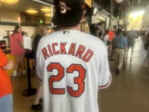 Orioles’ Jersey of the Game-Joey Rickard