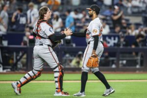 Orioles win a wild one with lots of twists and turns over the Yankees