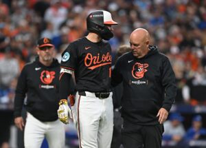 Orioles’ Cowser has surgery to repair fractured left hand